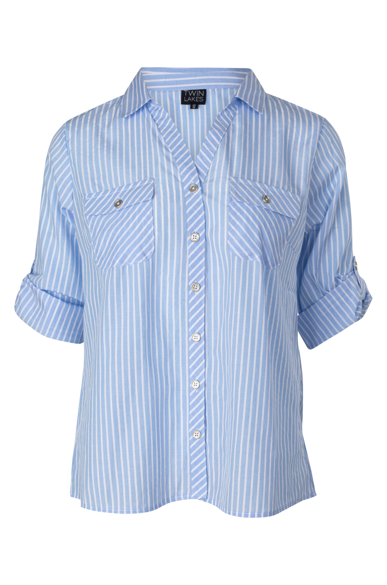 6162A1|SOFT BLUE STRIPE