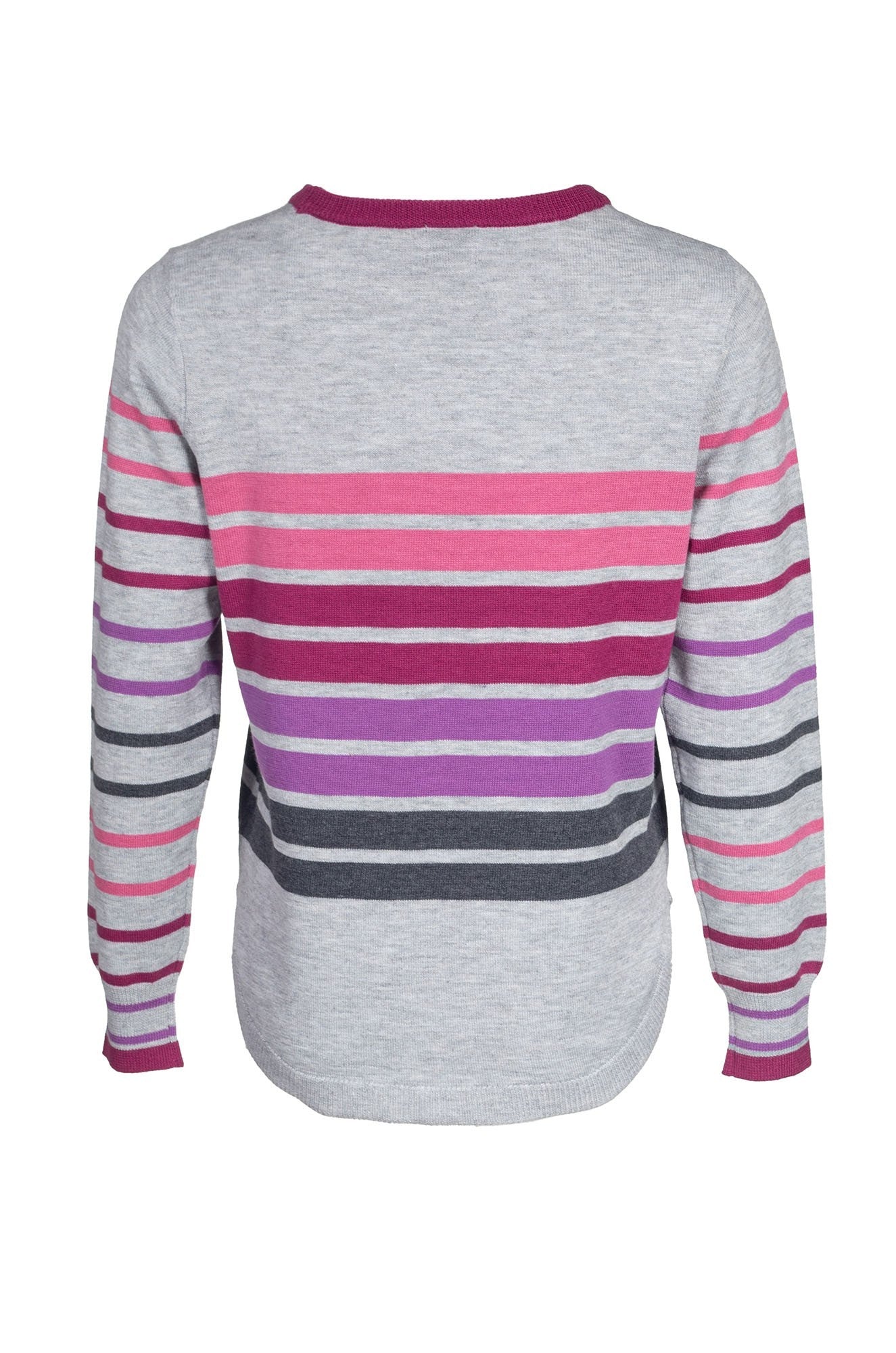 6317B1|SILVER PINK STRIPES