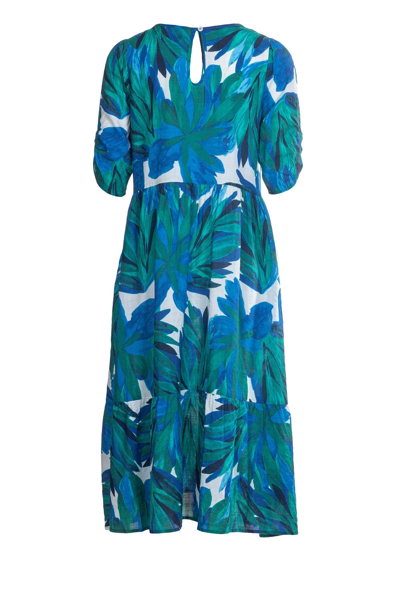 6535A1|JADE BLUE LEAF