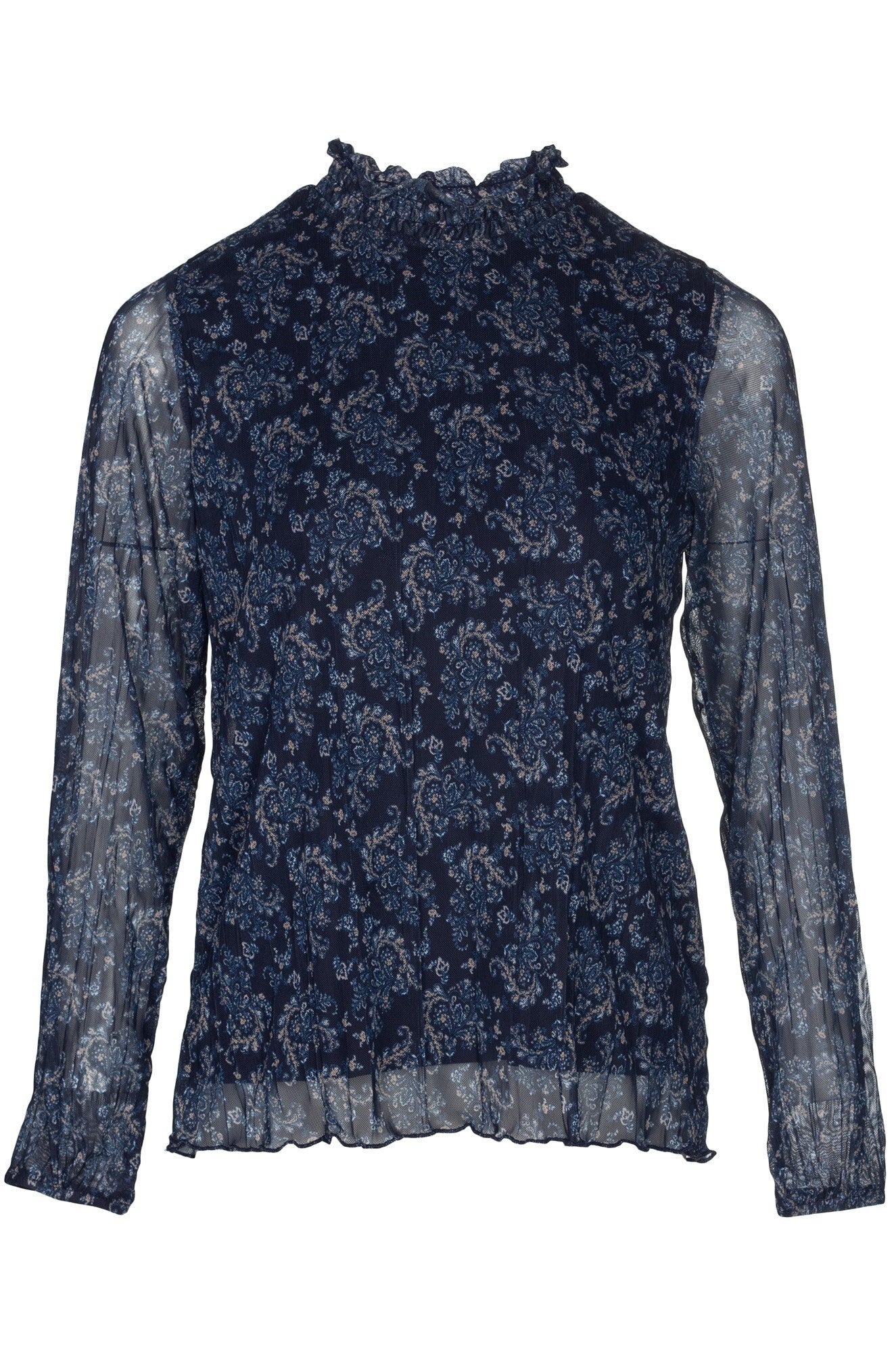 4511B1|NAVY PAISLEY