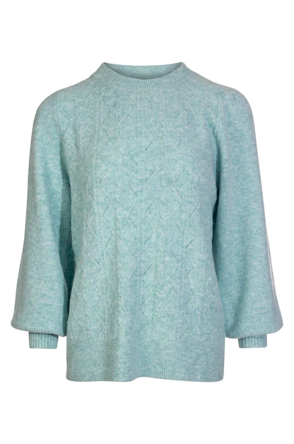 Faux Mohair Blend Jersey | Mint Marle | 6852ZZ – Ballentynes Fashion ...