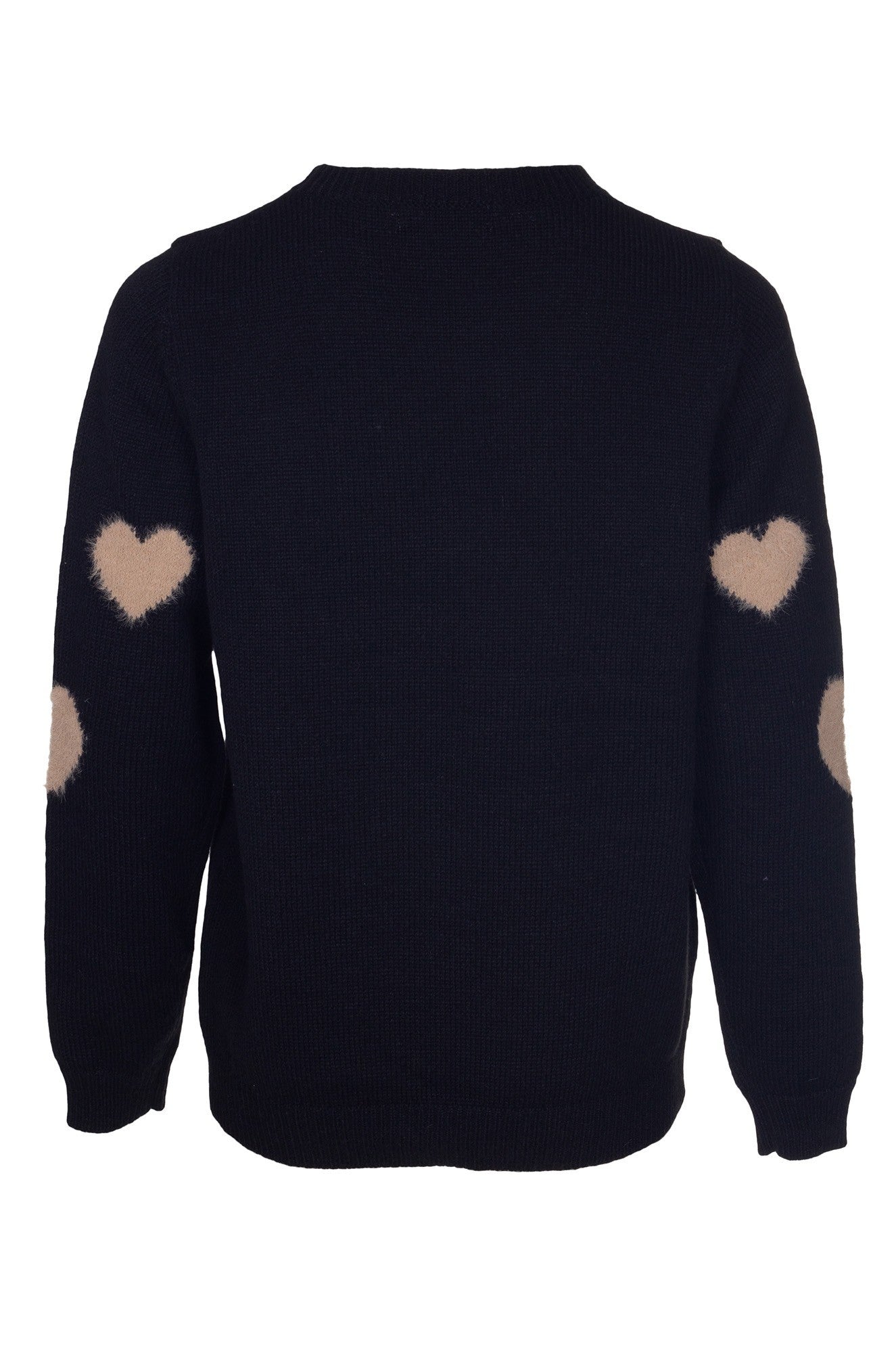 0018B1|BLACK/TAUPE HEARTS