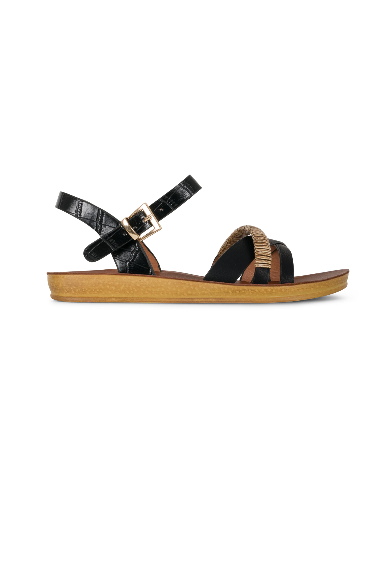 Chaussure Synthetic Sandal Black FRANCISCA TT Ballentynes