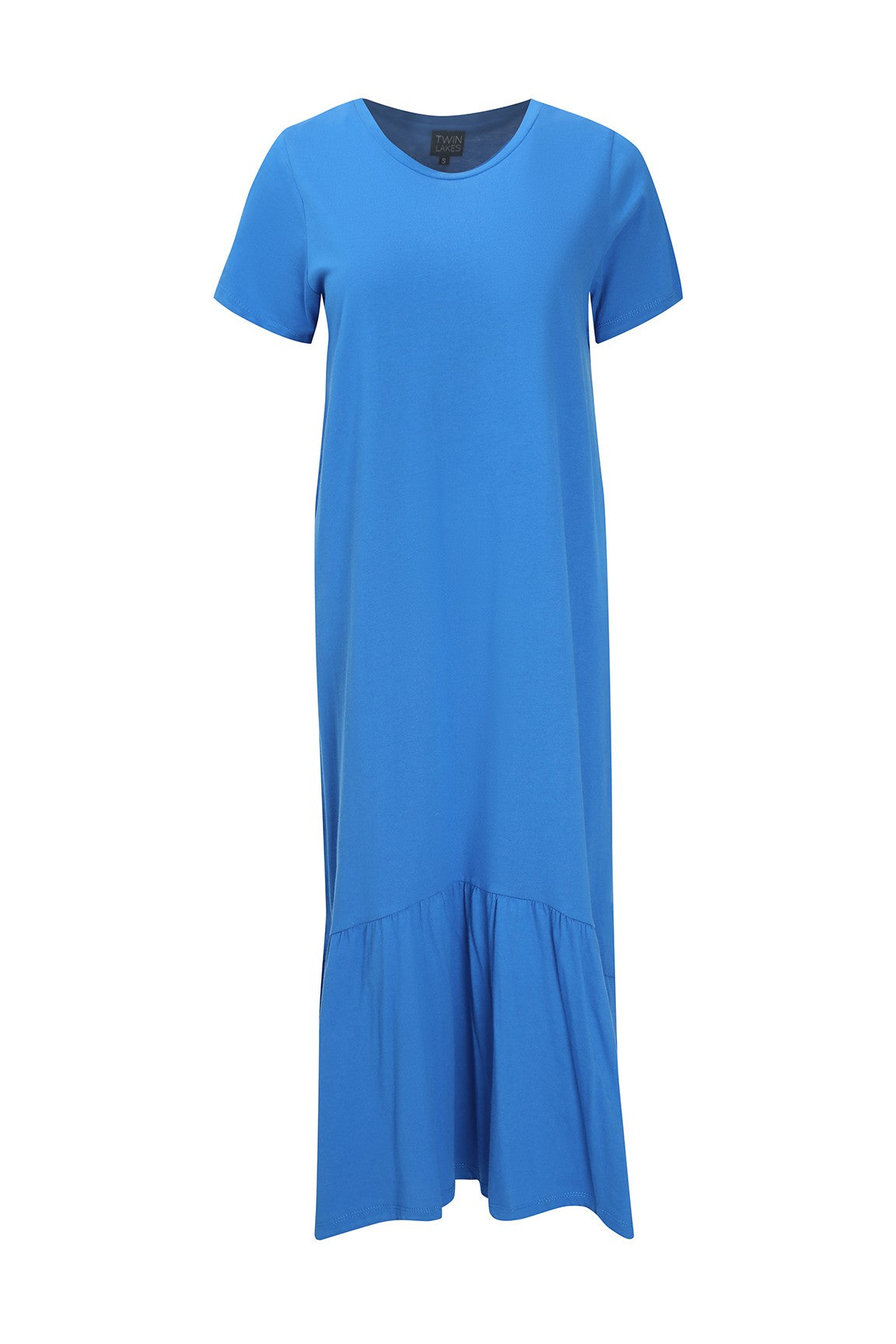 100% Cotton Knit Dress | COBALT | 6685YR – Ballentynes Fashion Central